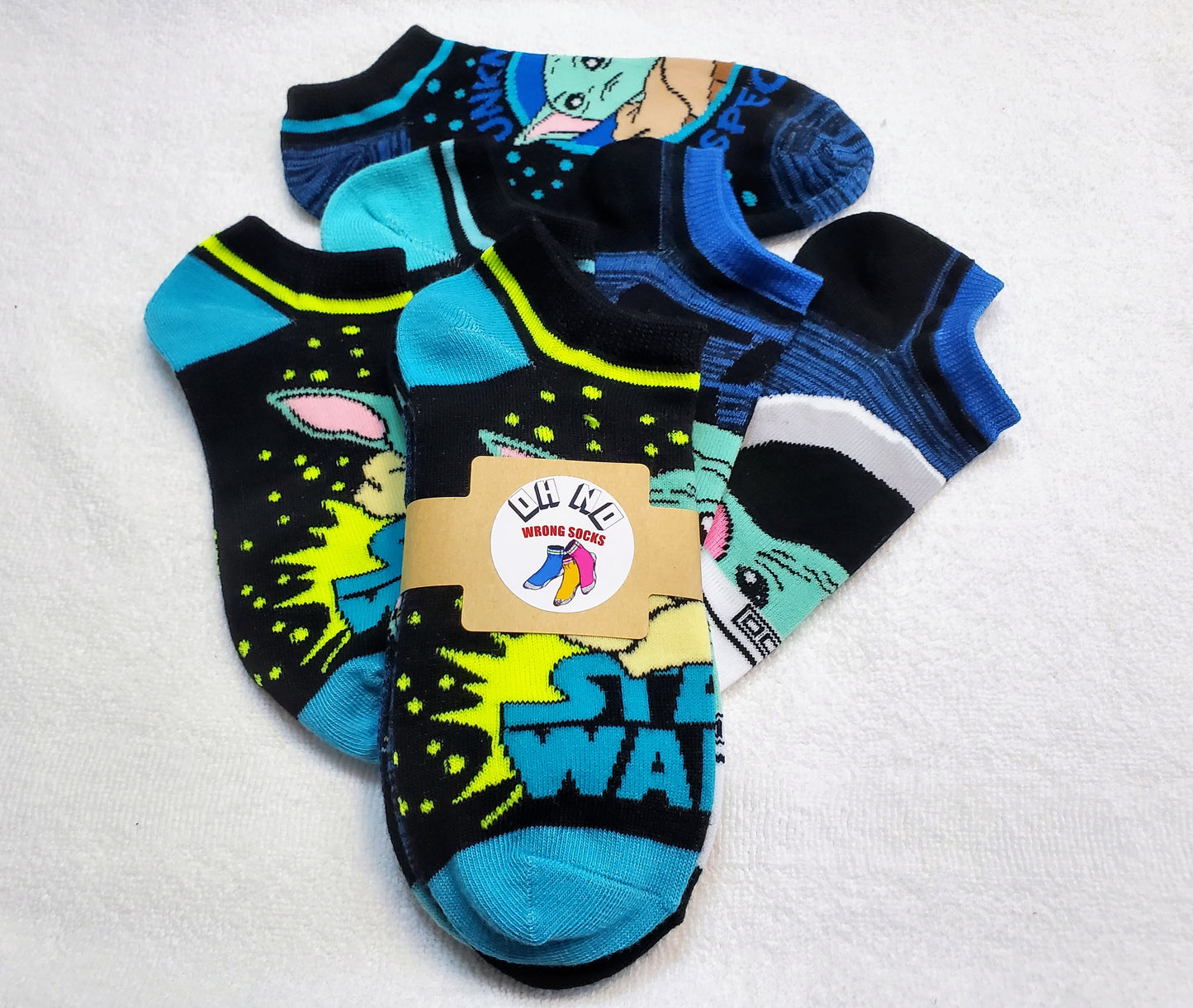 "New" Star Wars Boys "Ankle" Socks