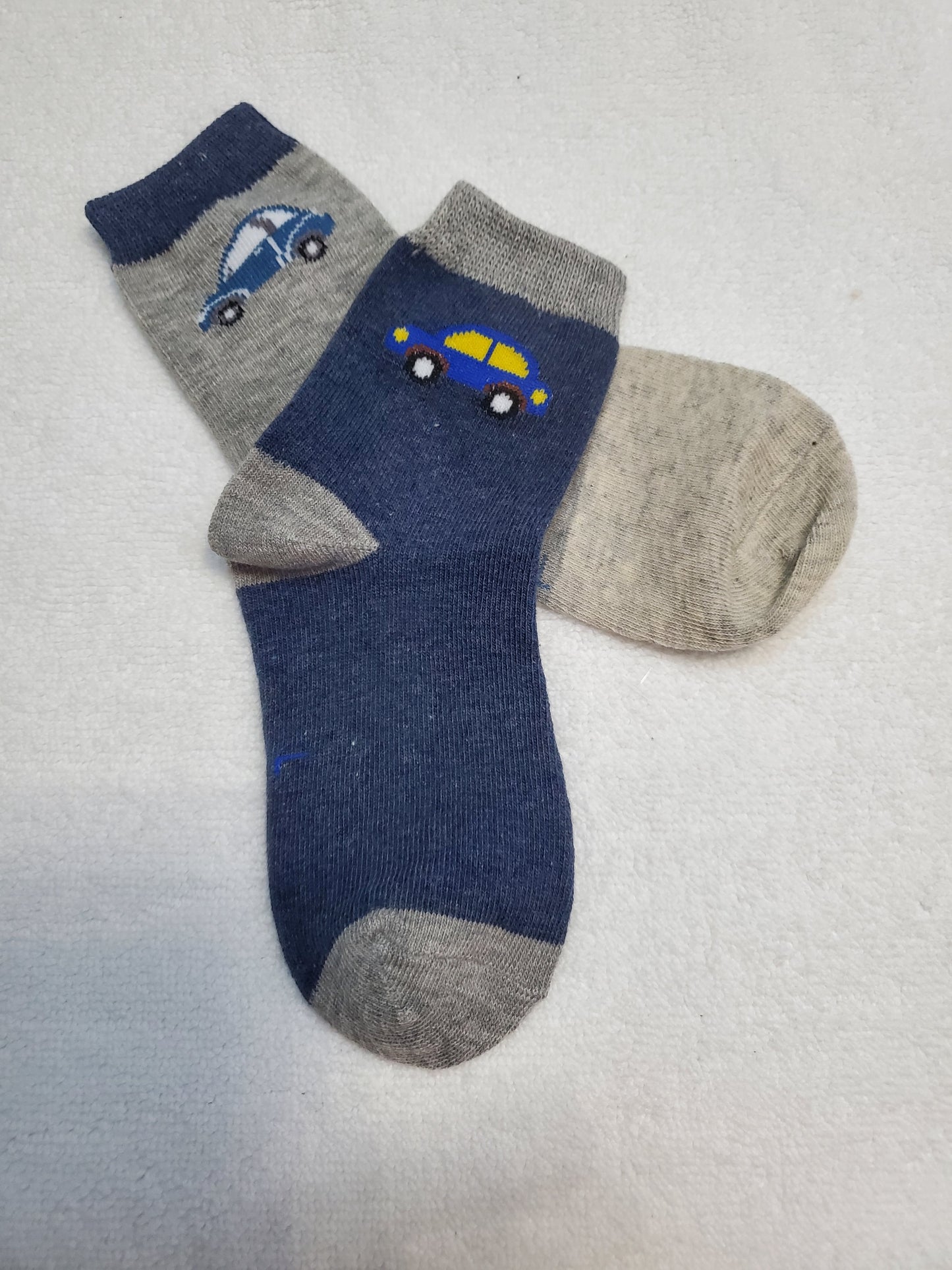 "New" Boys Cars Crew Socks