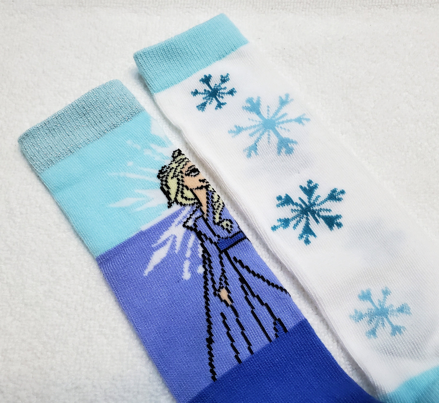 "New" By: Disney "Frozen" Girls Knee High Socks (Fearless)