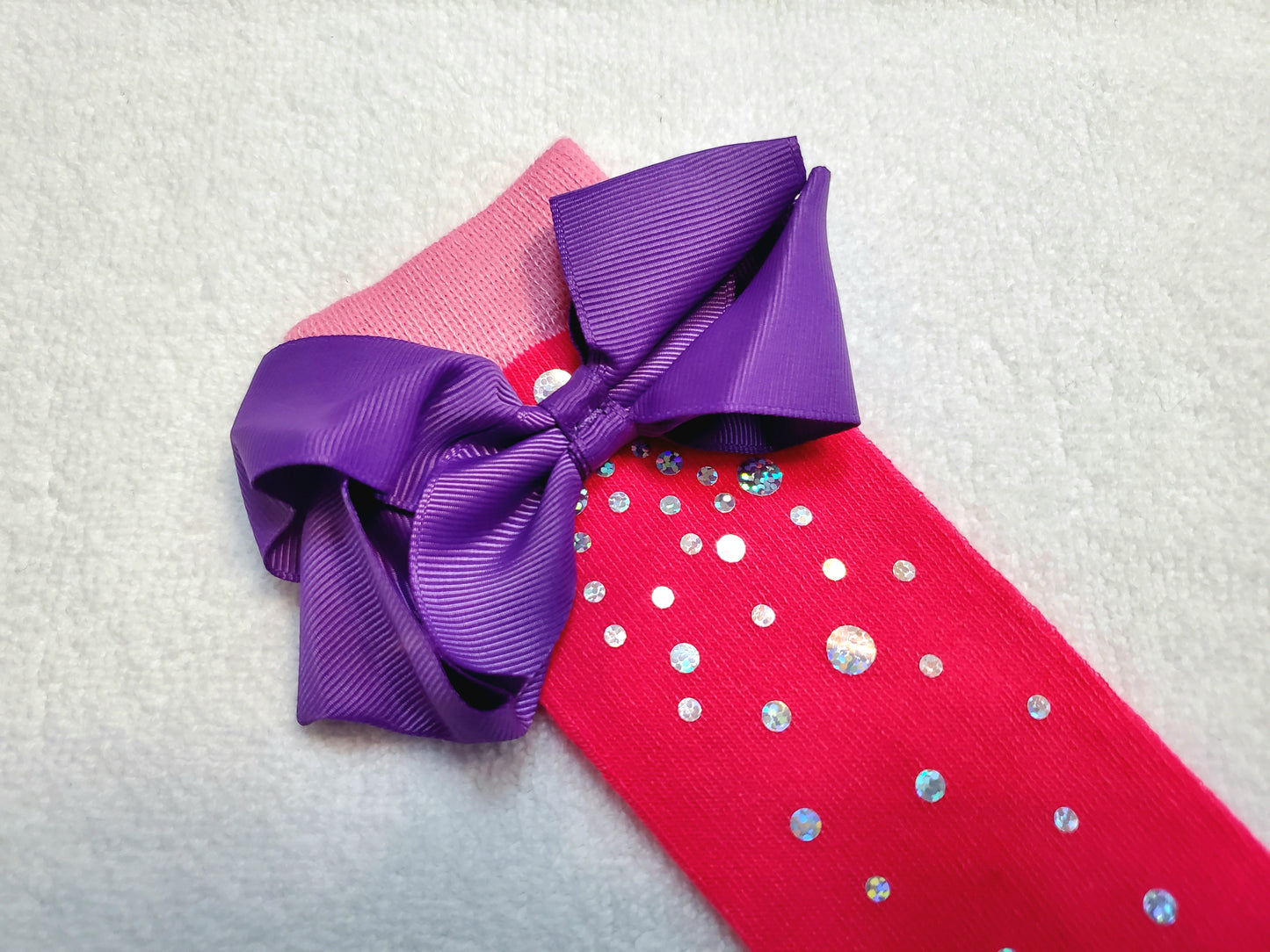 "New" JoJo Siwa Girls Knee High Socks (Ice Cream) (FREE JoJo Bow with Purchase)