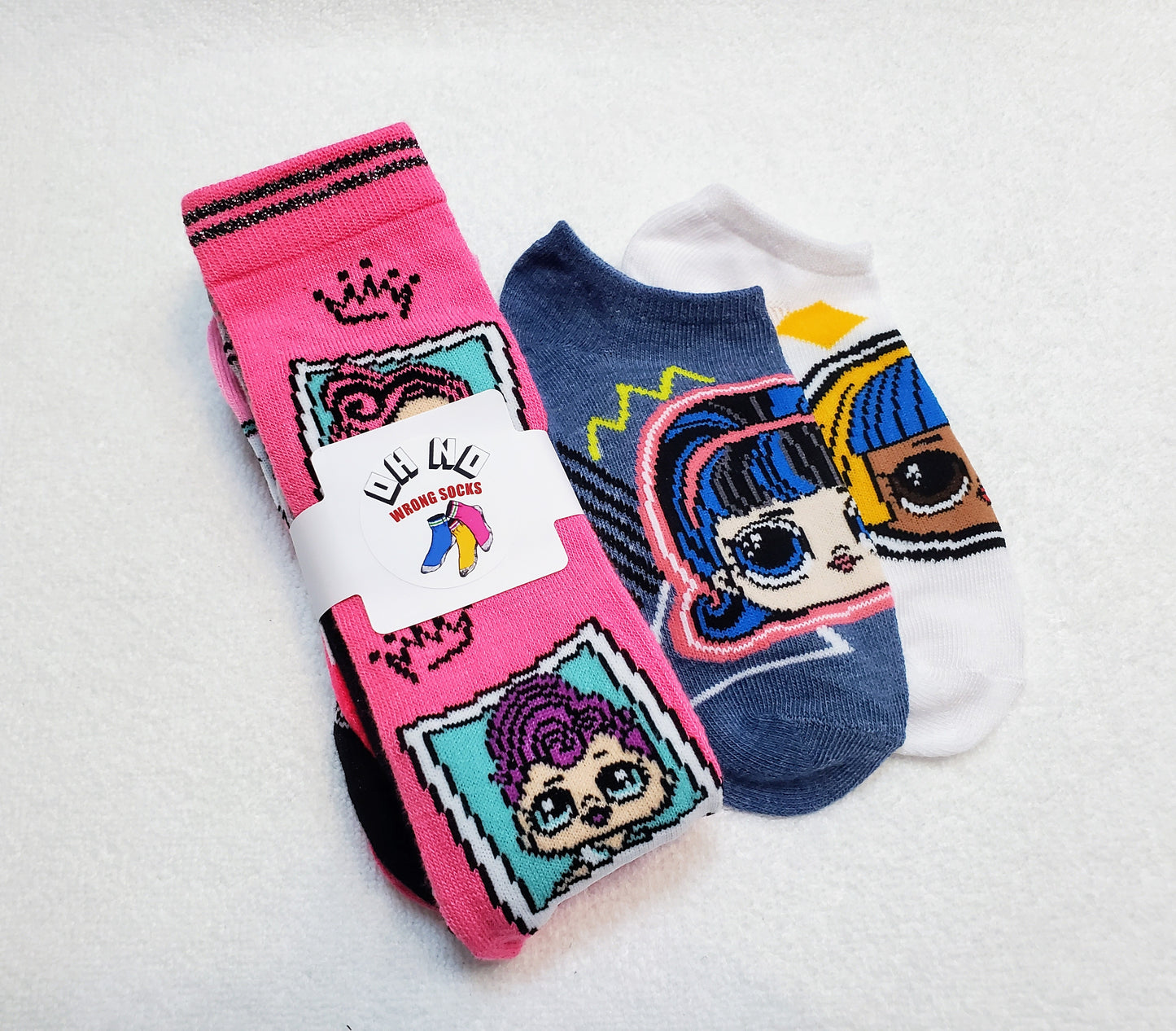 "New" LOL Surprise Girls Knee Highs (Pink 3)