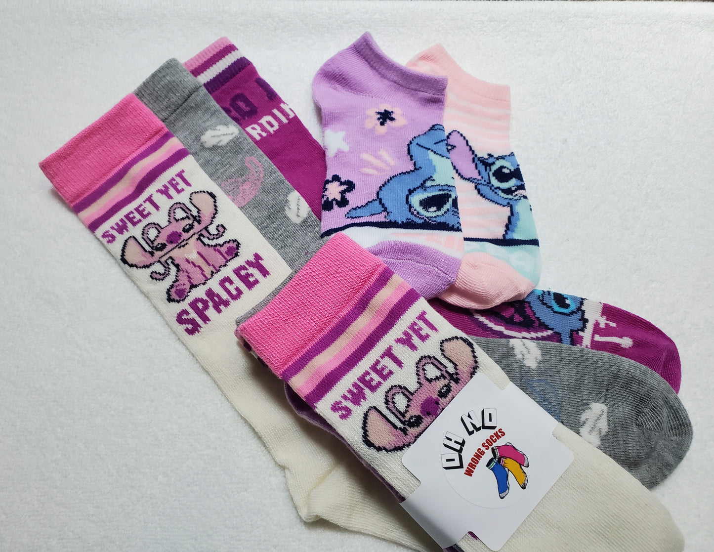 "New" Disney's Lilo and Stitch Girls Knee Highs