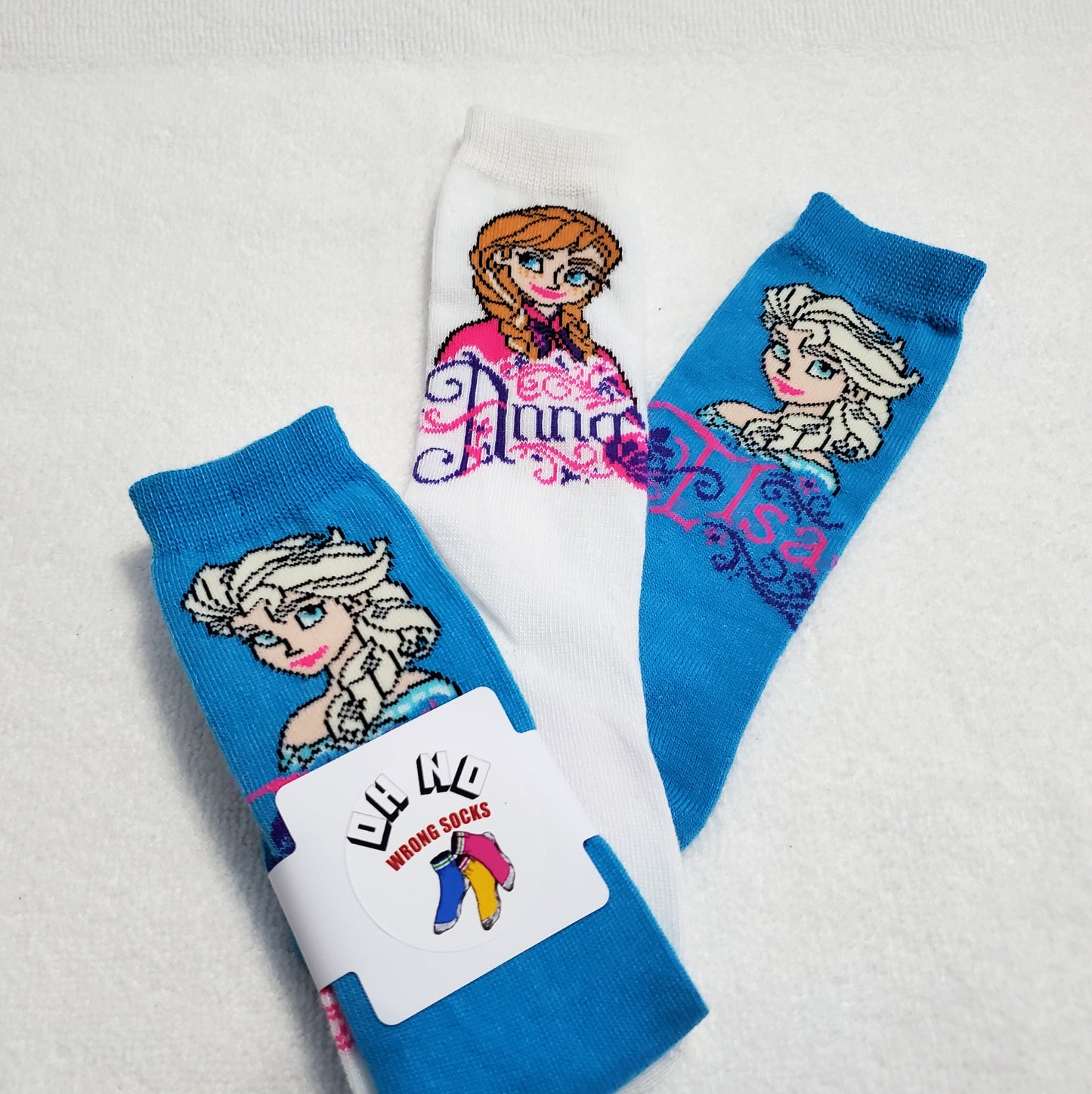 "New" Little Mamma "Disney's Frozen" Anna and Elsia Knee Highs
