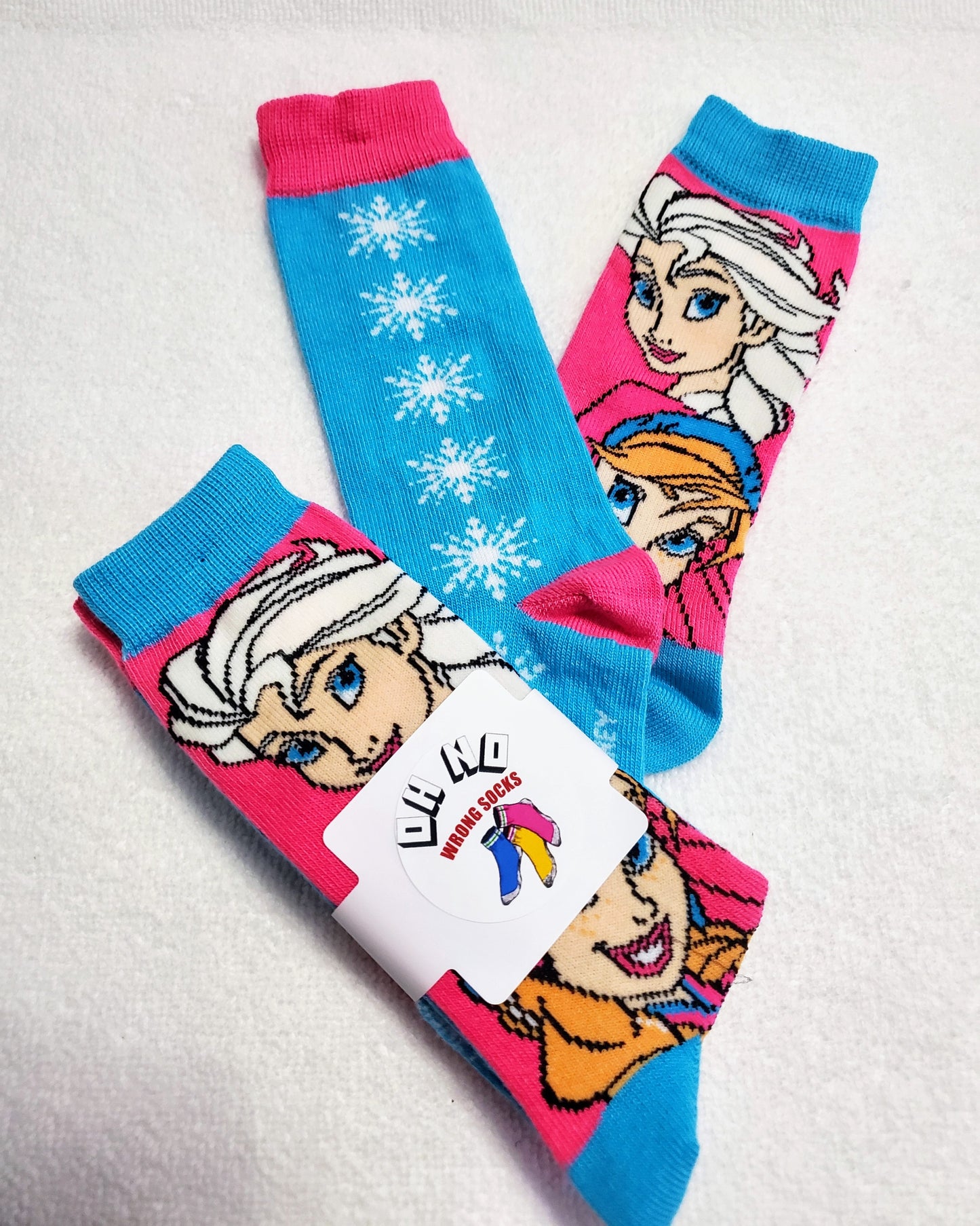 "New" Little Mamma "Disney's Frozen" Snowflake, Elsia and Anna Knee Highs