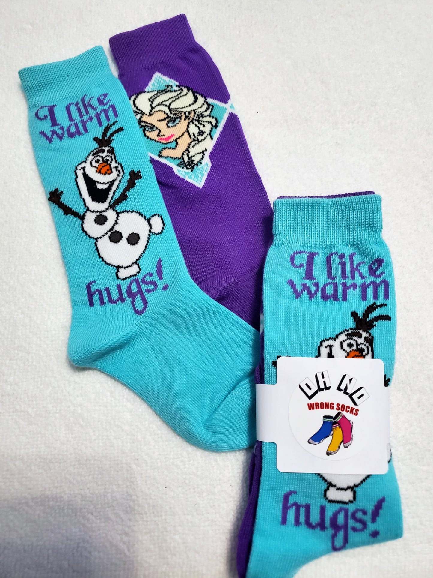 "New" Little Mamma " Disney's Frozen" Olaf and Anna Knee Highs