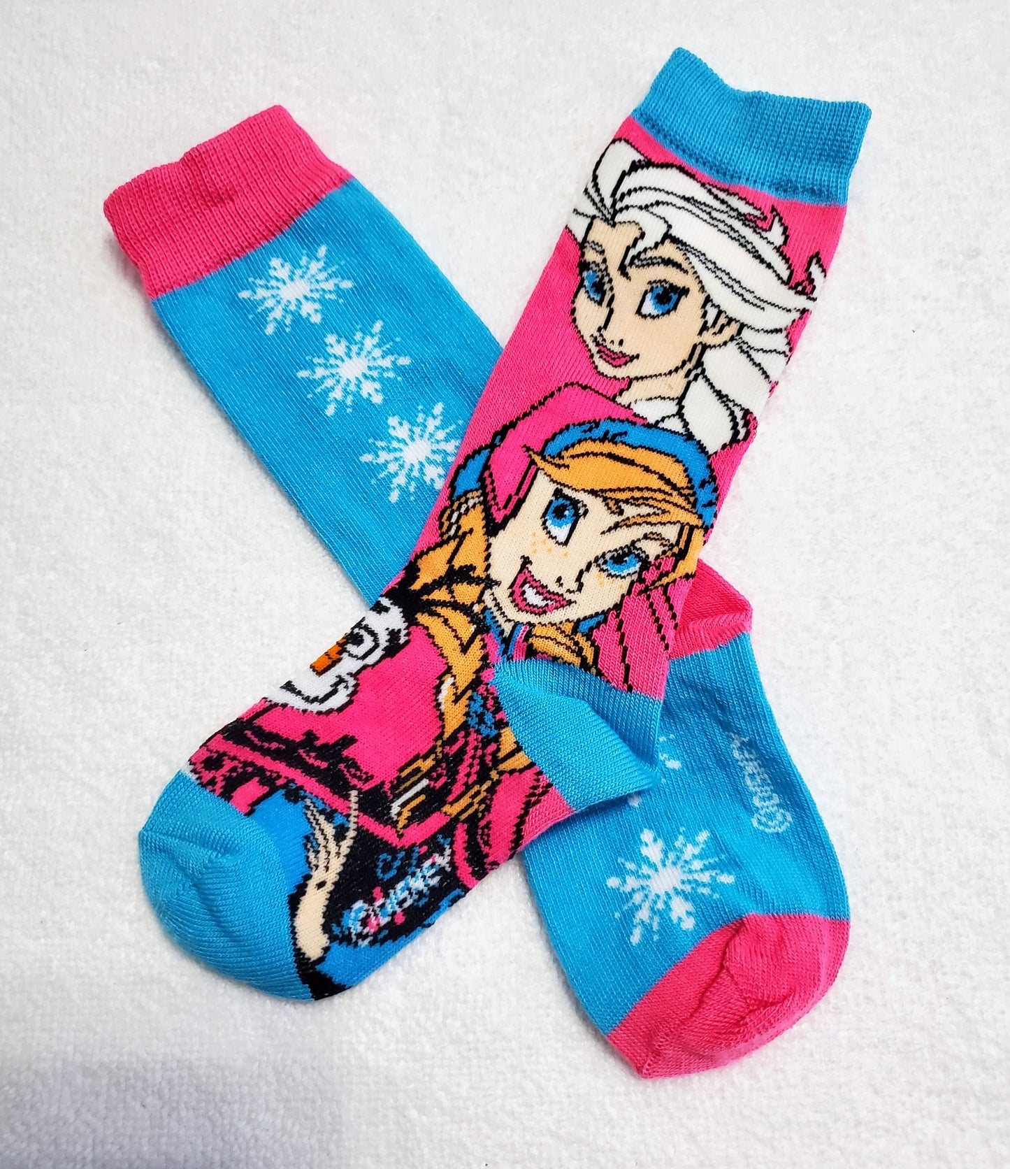 "New" Little Mamma "Disney's Frozen" Snowflake, Elsia and Anna Knee Highs