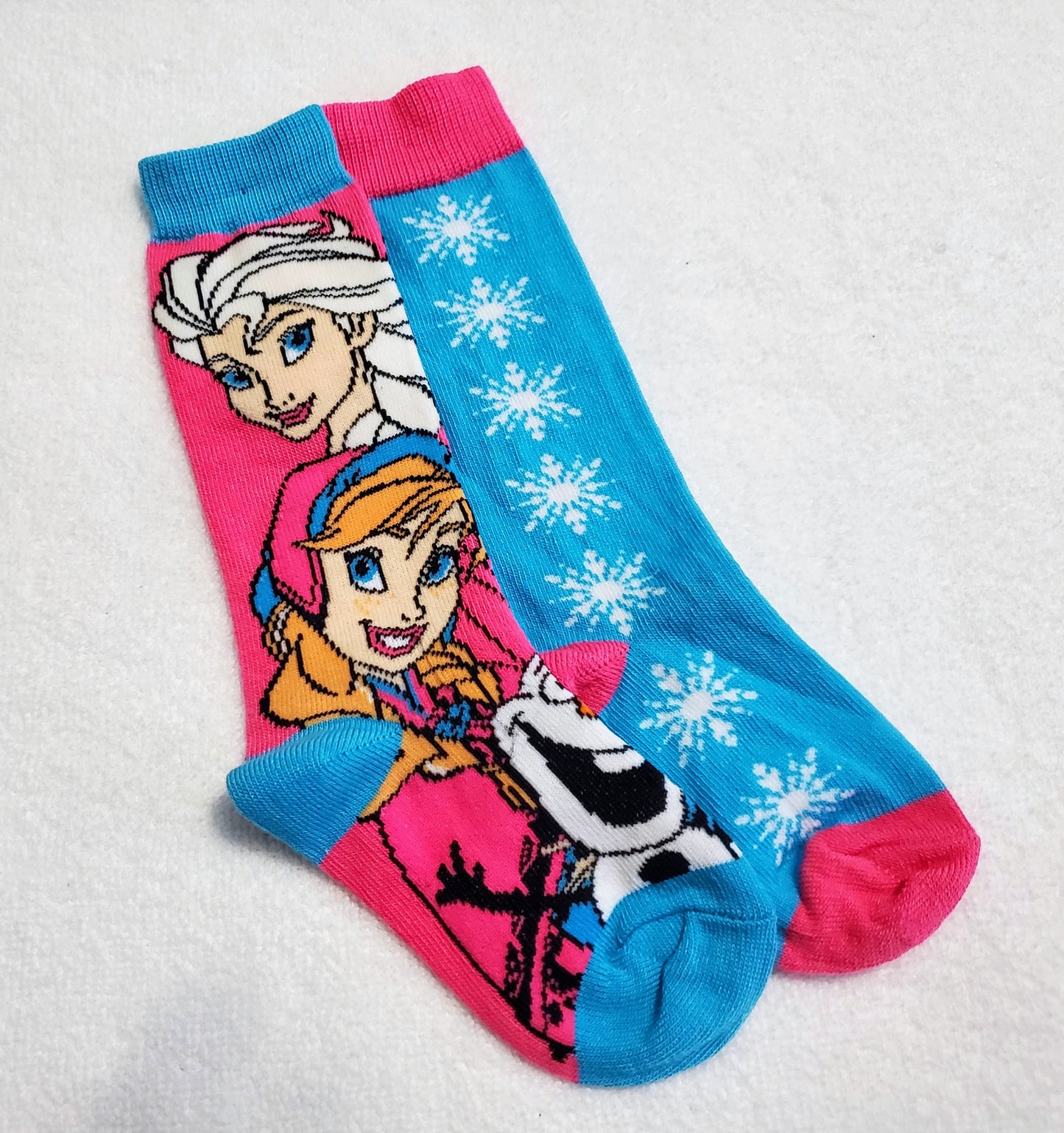 "New" Little Mamma "Disney's Frozen" Snowflake, Elsia and Anna Knee Highs