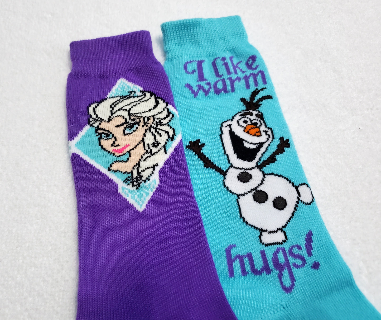 "New" Little Mamma " Disney's Frozen" Olaf and Anna Knee Highs