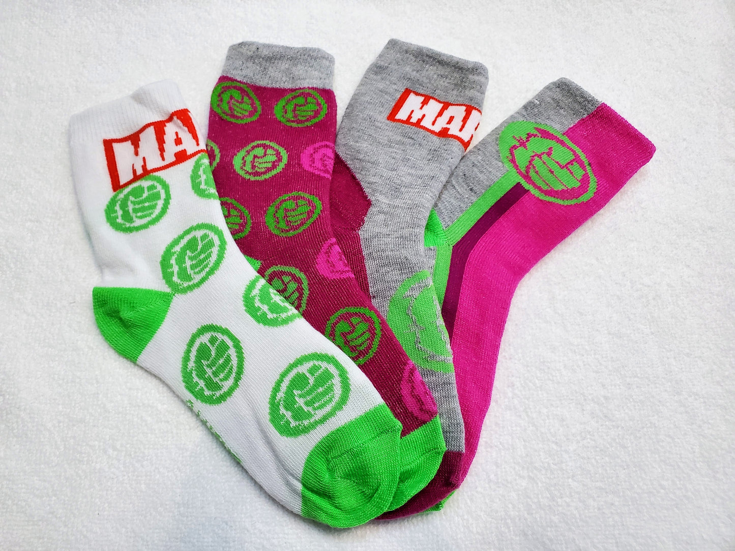 "Marvel" Hulk boys Crew Socks