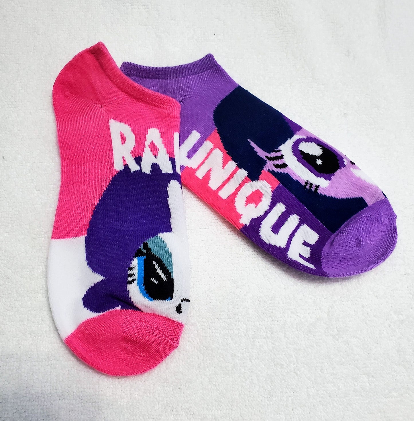 "New" Trolls Assorted Big Girls Ankle Socks